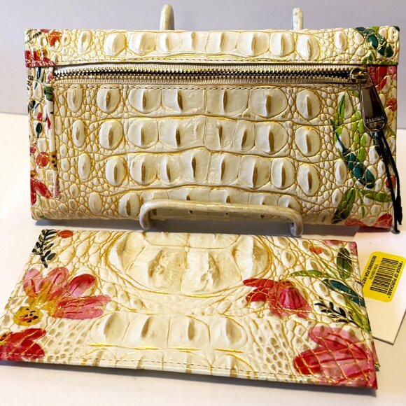 Brahmin Multi Salinger Checkbook Wallet - Picture 3 of 5